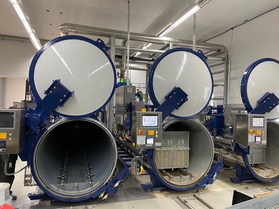 Berieselungsautoklav 1300 oder 1400 HV